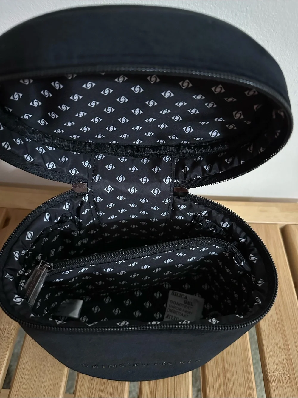 SkinCeuticals Black Structured Travel Vanity Case with Top Handle